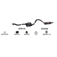 Redback Performance Exhaust System for Holden Commodore (04/1995 - 12/2000)