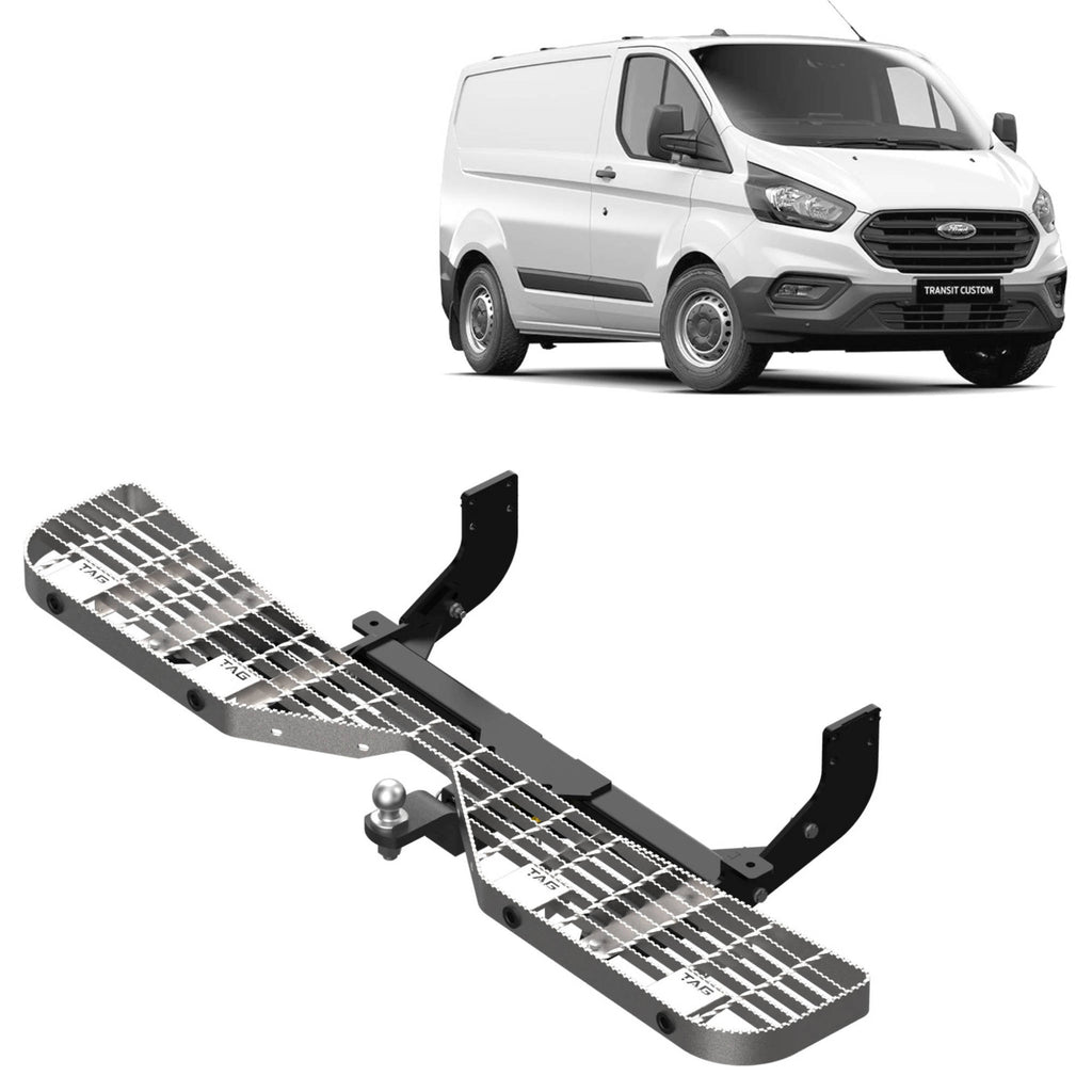 TAG Rear Step & Towbar for Ford Transit Custom VN Series (02/2014 - 12/2023)