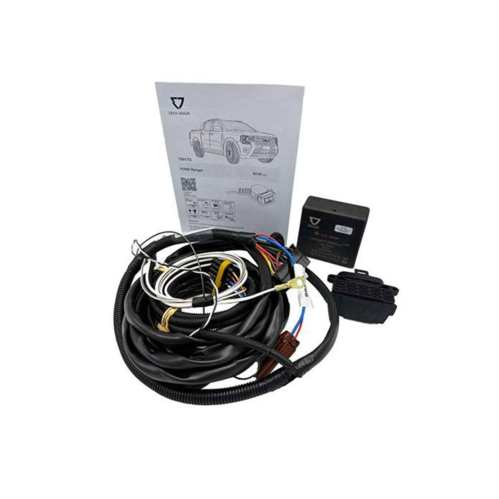 TAG Extreme Recovery Towbar and Direct Fit Wiring for Next-Gen Ford Ranger (01/2025 - On) - Cab Chassis Models