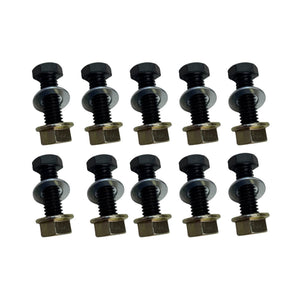 10 Pack Exhaust Bolt and Nut Kit