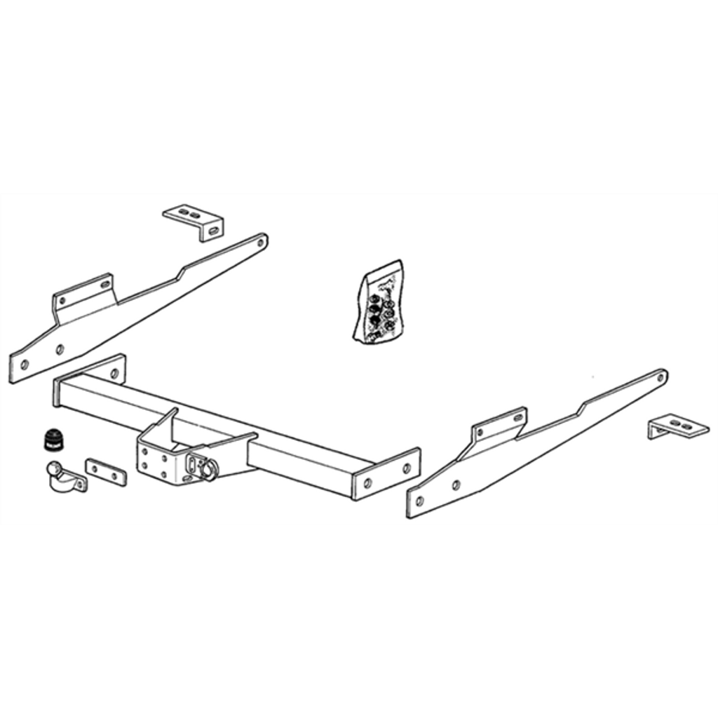 Brink Towbar European for Renault Master (09/2000 - 03/2010), Renault Master (10/2003 - 03/2010)