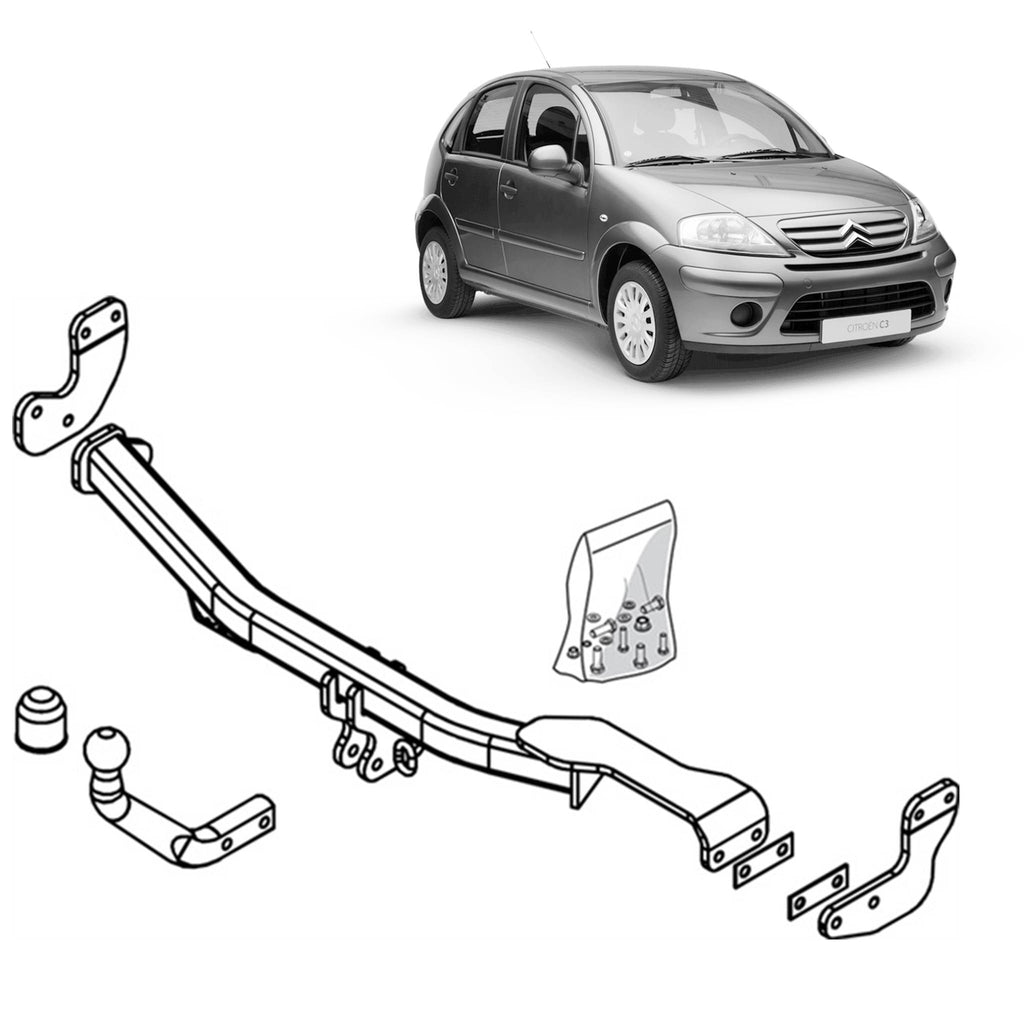 Brink Towbar European for Citroen C3 (02/2002 - 10/2009)