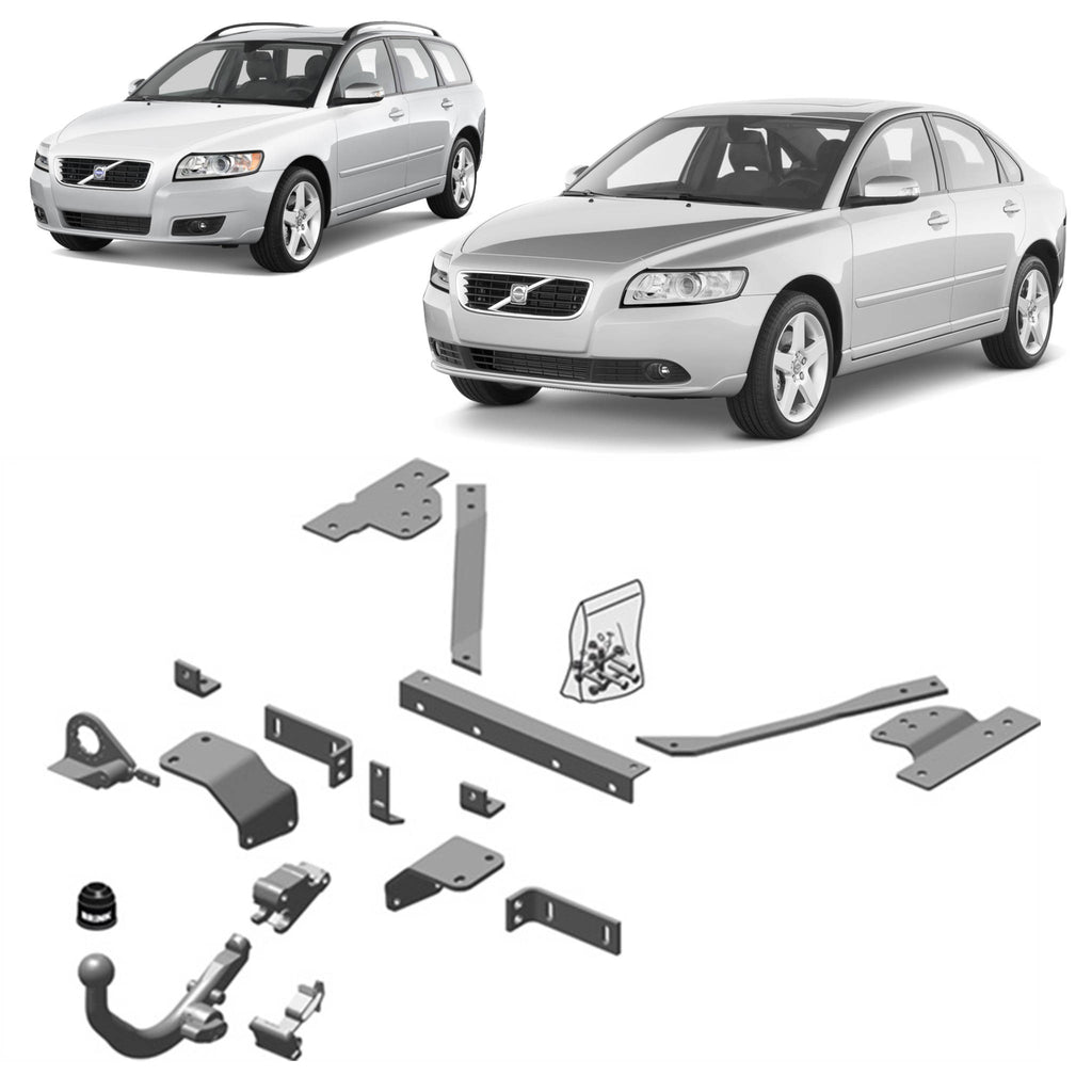 Brink Towbar European for Volvo V50 (04/2004 - 12/2012), Volvo S40 (01/2004 - 12/2012)