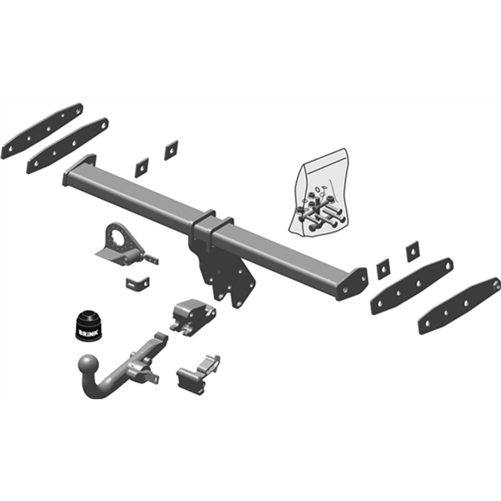 Brink Towbar European for Volvo Xc60 (05/2008 - on)