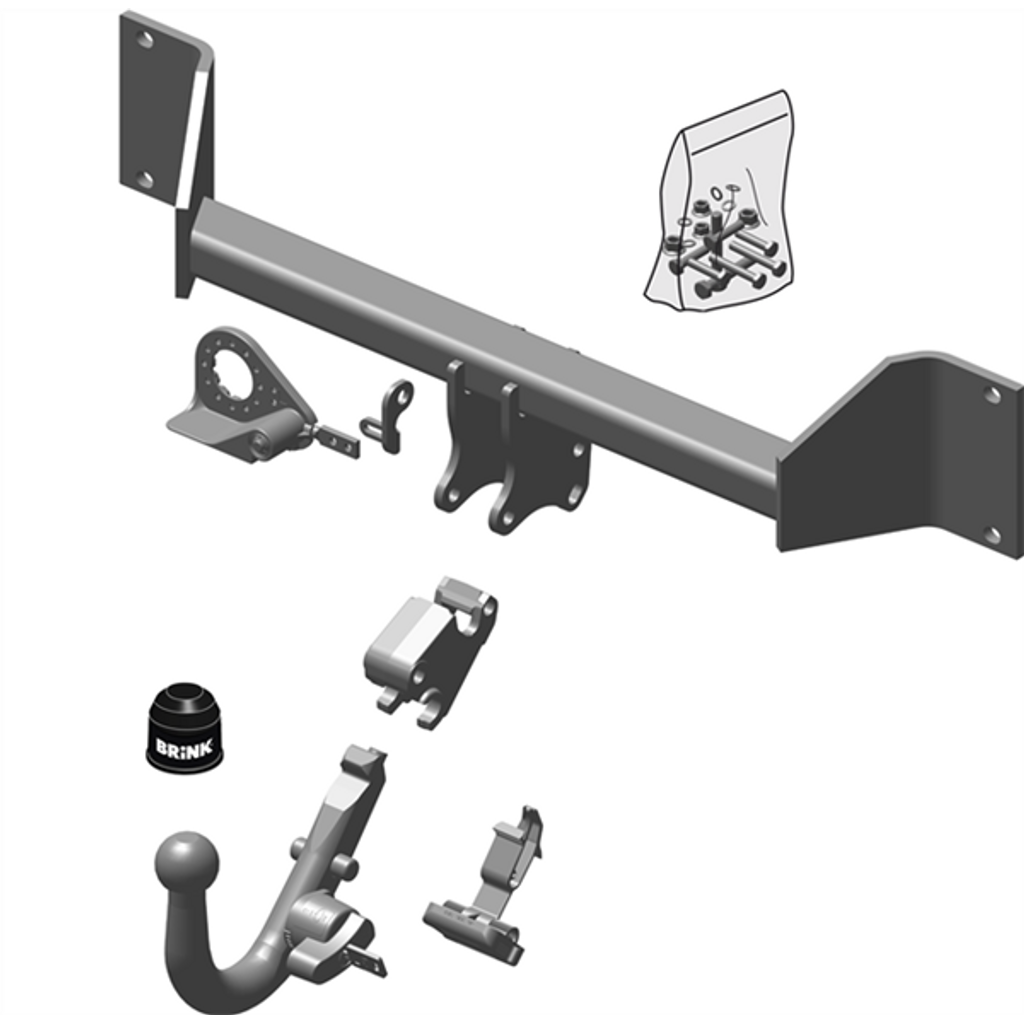 Brink Towbar European for BMW X3 (09/2010 - 08/2017)