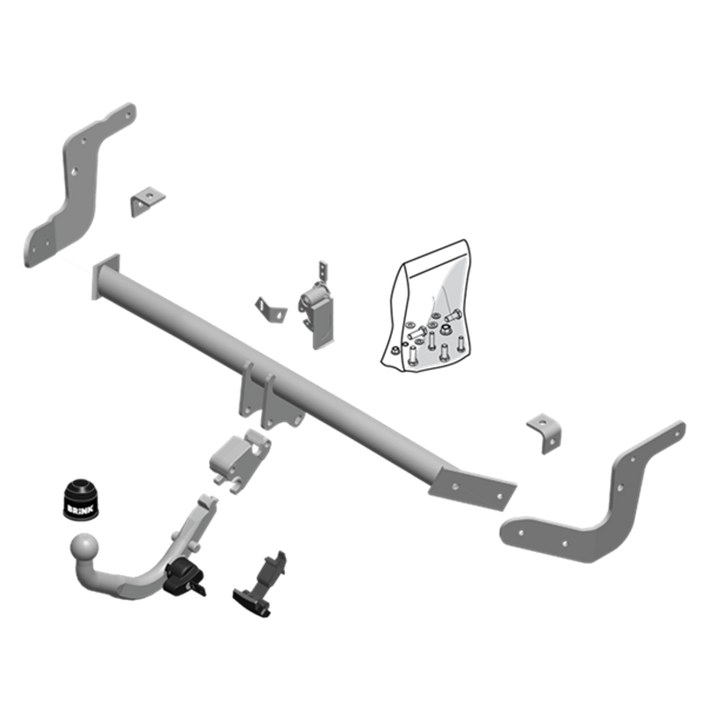 Brink Towbar European for Peugeot 2008 (03/2013 - 12/2019)