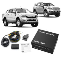 TAG Heavy Duty Towbar & Direct Fit Wiring for Next-Gen Ford Ranger (06/2022 - 12/2024), Volkswagen Amarok (12/2022 - on) - Cab Chassis Models
