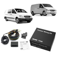 TAG Heavy Duty Towbar & Direct Fit Wiring for Mercedes Benz Vito Van 447 Series (116 & 119 Variant) (03/2015 - On)