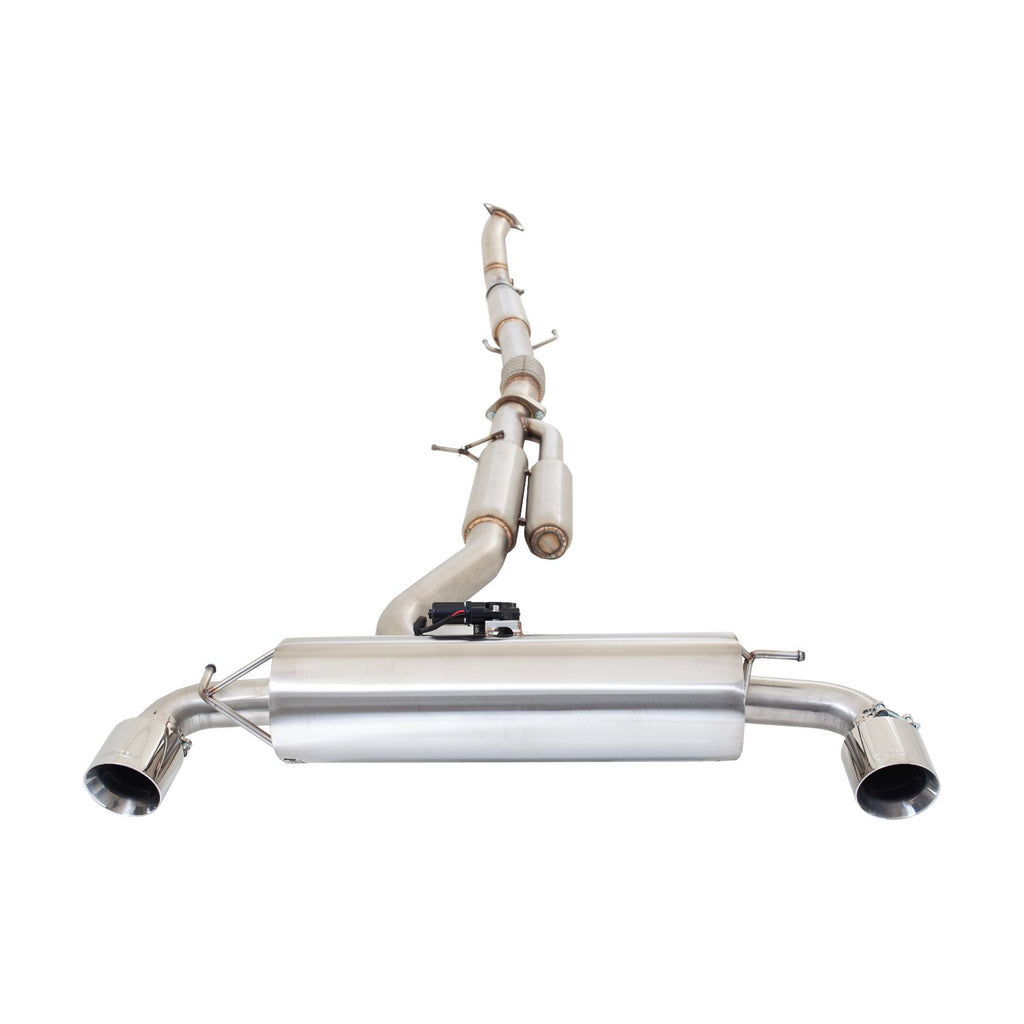 Catback Exhaust for Toyota Gr Yaris - Xforce System with Varex Valved Stainless Steel Design (08/2020 - on)