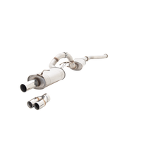 Xforce Exhaust For Ford FG Falcon Turbo Sedan 3.5Inch Xforce Cat Back Exhaust