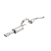 Xforce Exhaust for Ford Fg Falcon Turbo Sedan 409 4 Inch Turbo Back Exhaust with Cat and Muffler