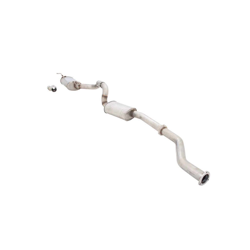 Xforce Exhaust for Ford Fg Falcon Turbo Sedan 409 4 Inch Turbo Back Exhaust with Cat and Muffler