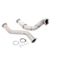 Xforce Exhaust for Ford Fg Falcon Turbo Sedan 409 4 Inch Turbo Back Exhaust with Cat and Muffler