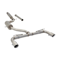Xforce Catback Exhaust for VW Golf TSI MK7 MK8 1.4 Dual out or Antidrone