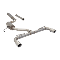 Xforce Catback Exhaust for Volkswagen GOLF TSI MK7 to MK8 Valved Cat Back Exhaust System