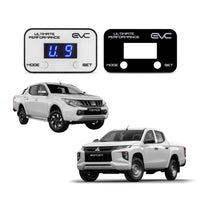 Ultimate 9 Throttle Controller & Black Sticker for Mitsubishi Triton MQ and MR Series (2015 - 2023)