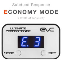 Ultimate 9 Throttle Controller & Faceplate Sticker Black for Holden RG Colorado (2012 - On)