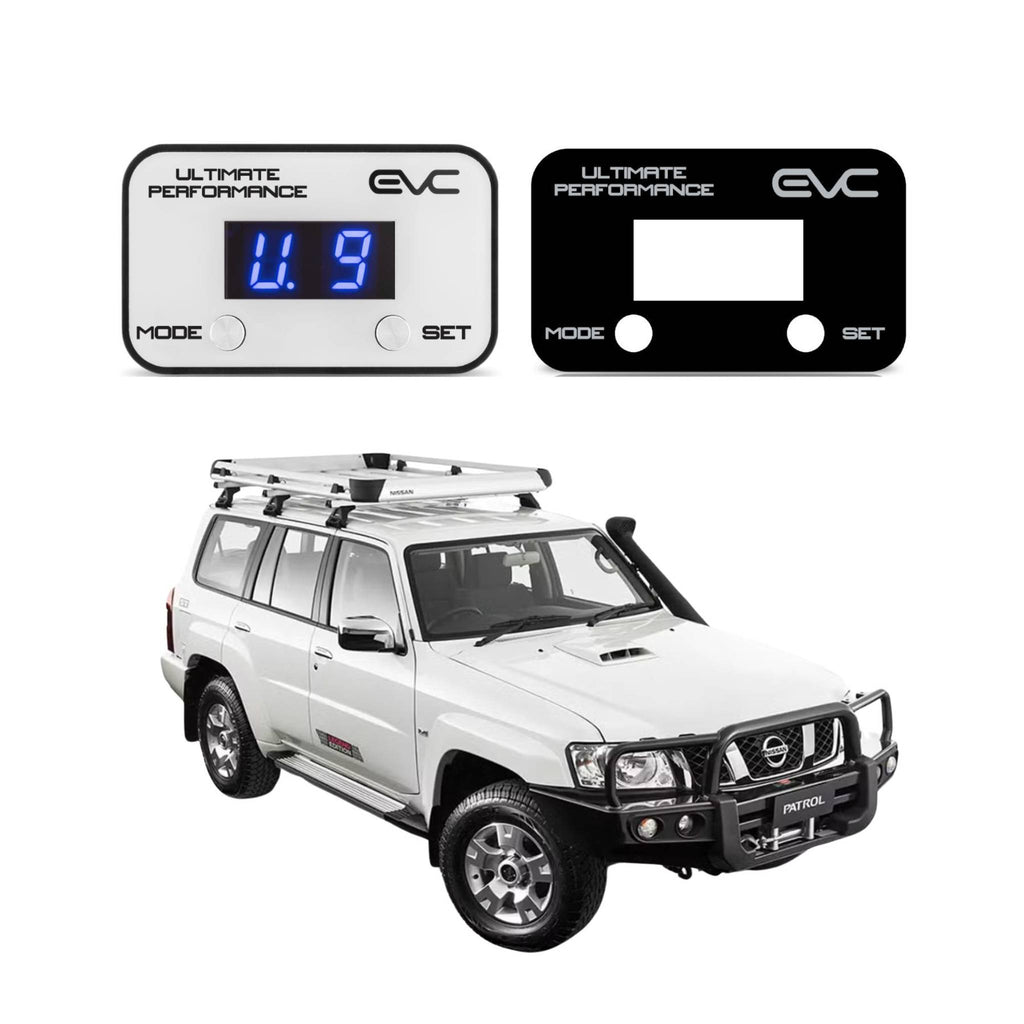 Ultimate 9 Throttle Controller & Black Sticker for Nissan Patrol GU Y61 (2007 - 2016)