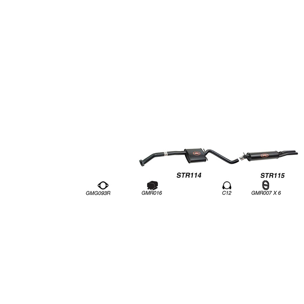 Redback Performance Exhaust System for Holden Statesman (04/1990 - 1995), Caprice (04/1990 - 1995)