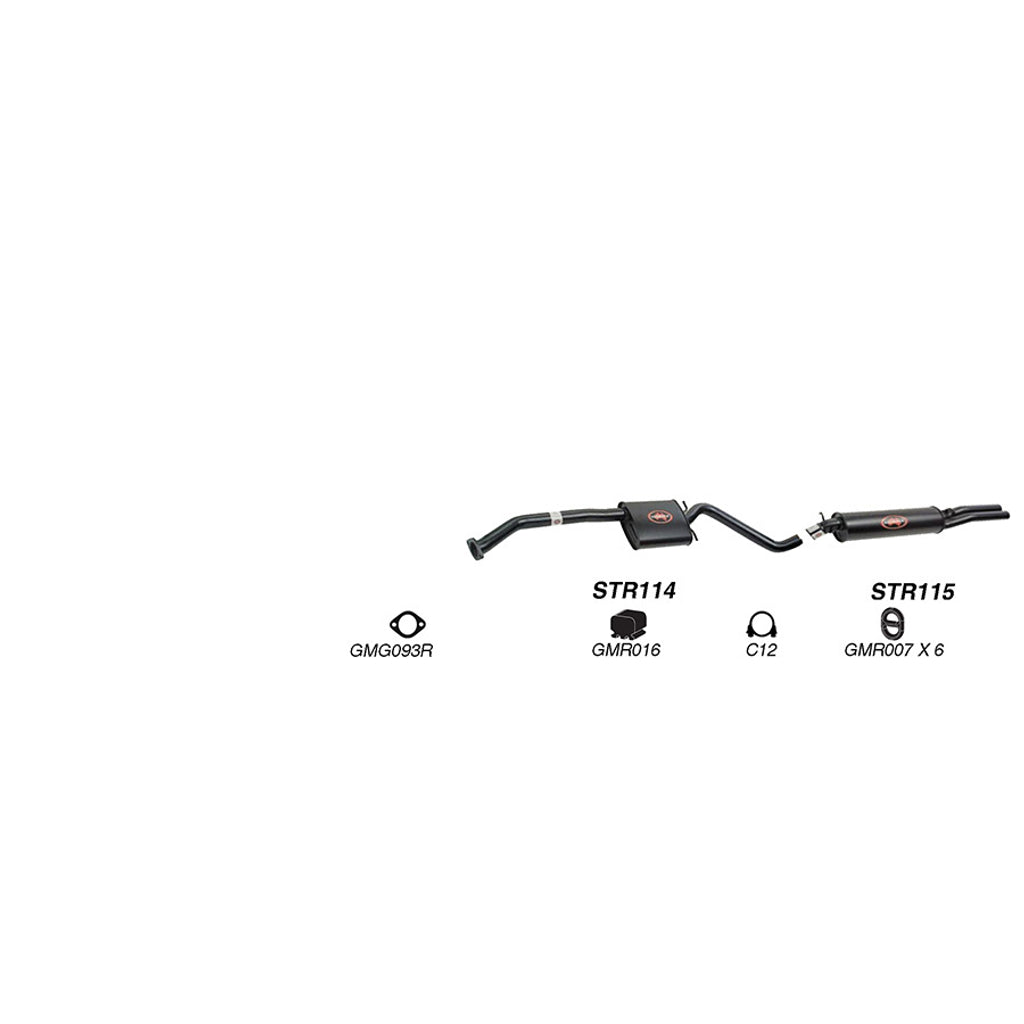 Redback Performance Exhaust System for Holden Caprice (03/1990 - 1999), Statesman (03/1990 - 1999)