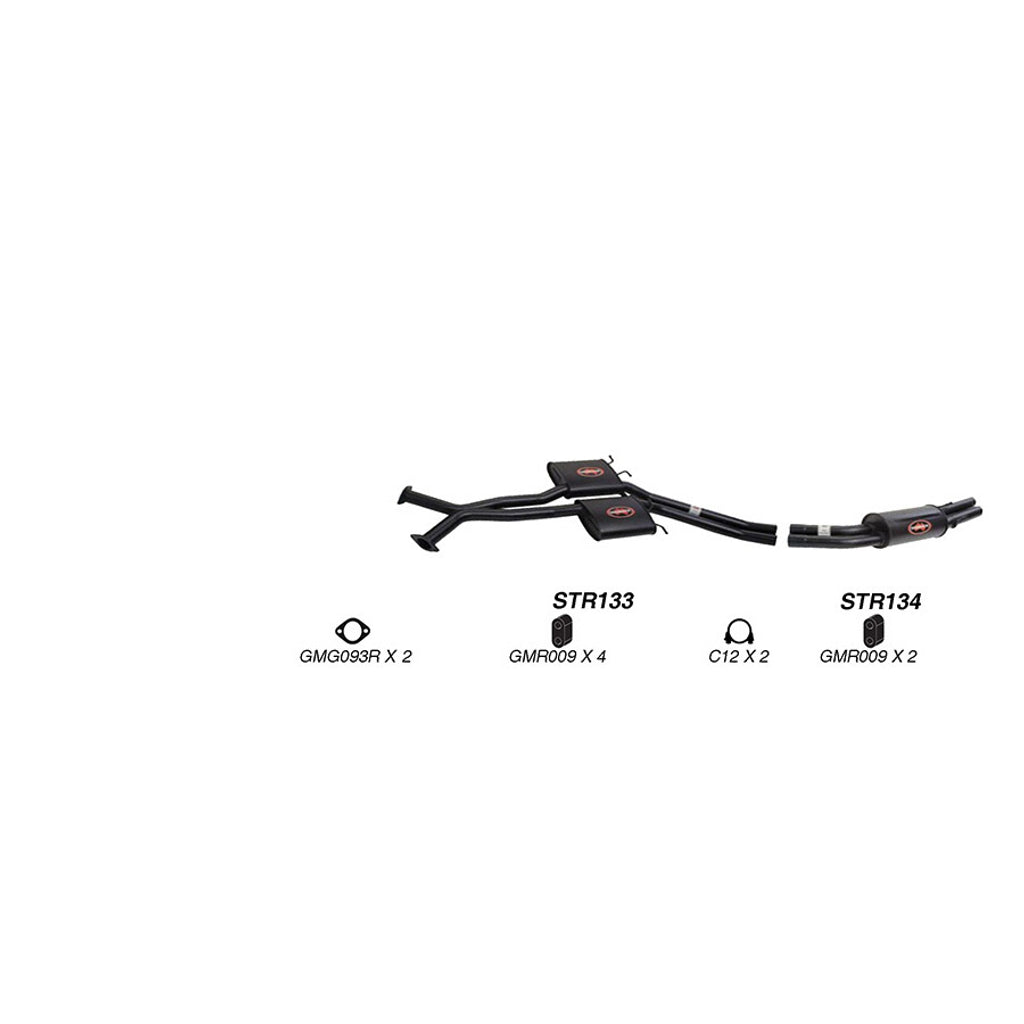 Redback Performance Exhaust System for Holden Commodore Ute & Wagon VT-VZ (09/2004 - 02/2006)