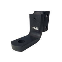 TAG Adjustable Heavy Duty Tow Ball Mount 90° Face, 50mm Square Hitch - 360mm Drop, 385mm Rise