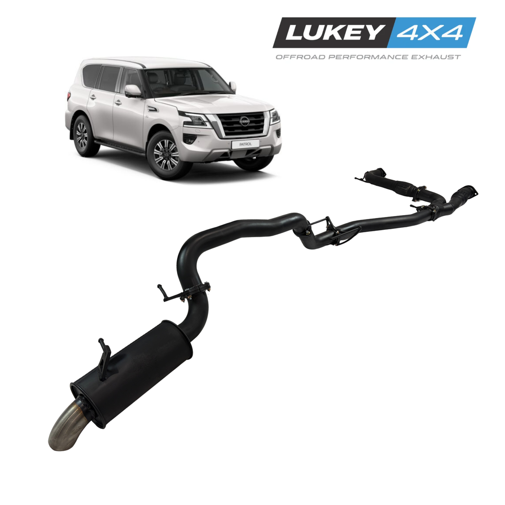 Lukey 4x4 Exhaust for Nissan Y62 Patrol V8 Series 1 - 5