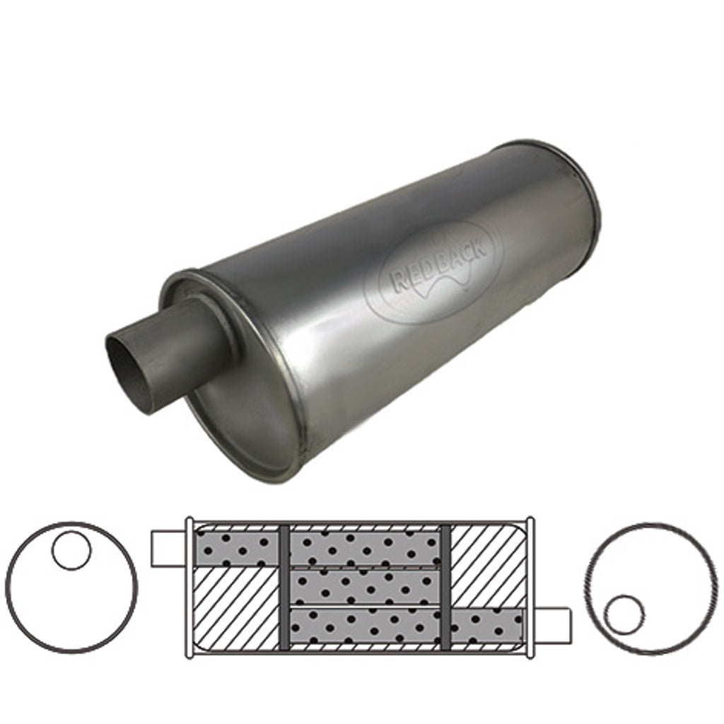 Redback Universal Muffler 6