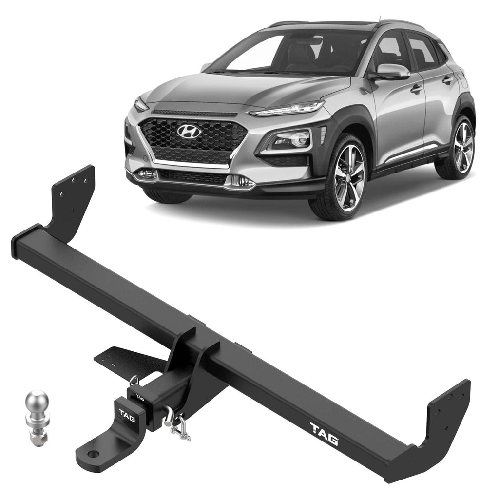 TAG Heavy Duty Towbar & Direct Fit Wiring for Hyundai Kona (06/2017 - 04/2023)
