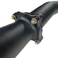 3 Inch DPF Back Stainless Steel Exhaust For Toyota N80 2.8L Hilux with Straight Through Muffler Delete