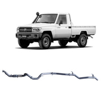 Redback Extreme Duty Exhaust for Toyota Landcruiser 79 Series Single Cab (03/2007 - 10/2016)