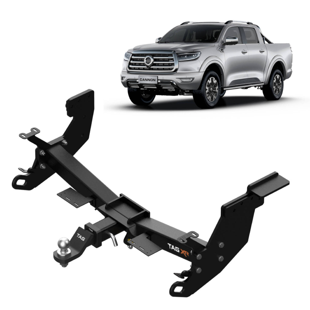 TAG 4x4 Recovery Towbar & Universal Wiring Kit for Great Wall Cannon (09/2020 - on), Tow Mode: No