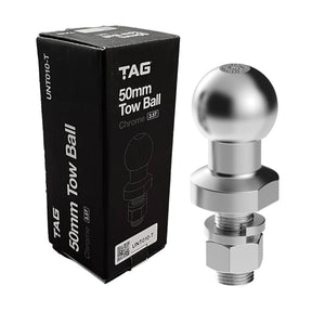 TAG Chrome Tow Ball - 50mm, 3.5 tonne