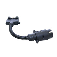 TAG Trailer Adaptor - 7 Pin Euro To 7 Pin Flat 300mm Long