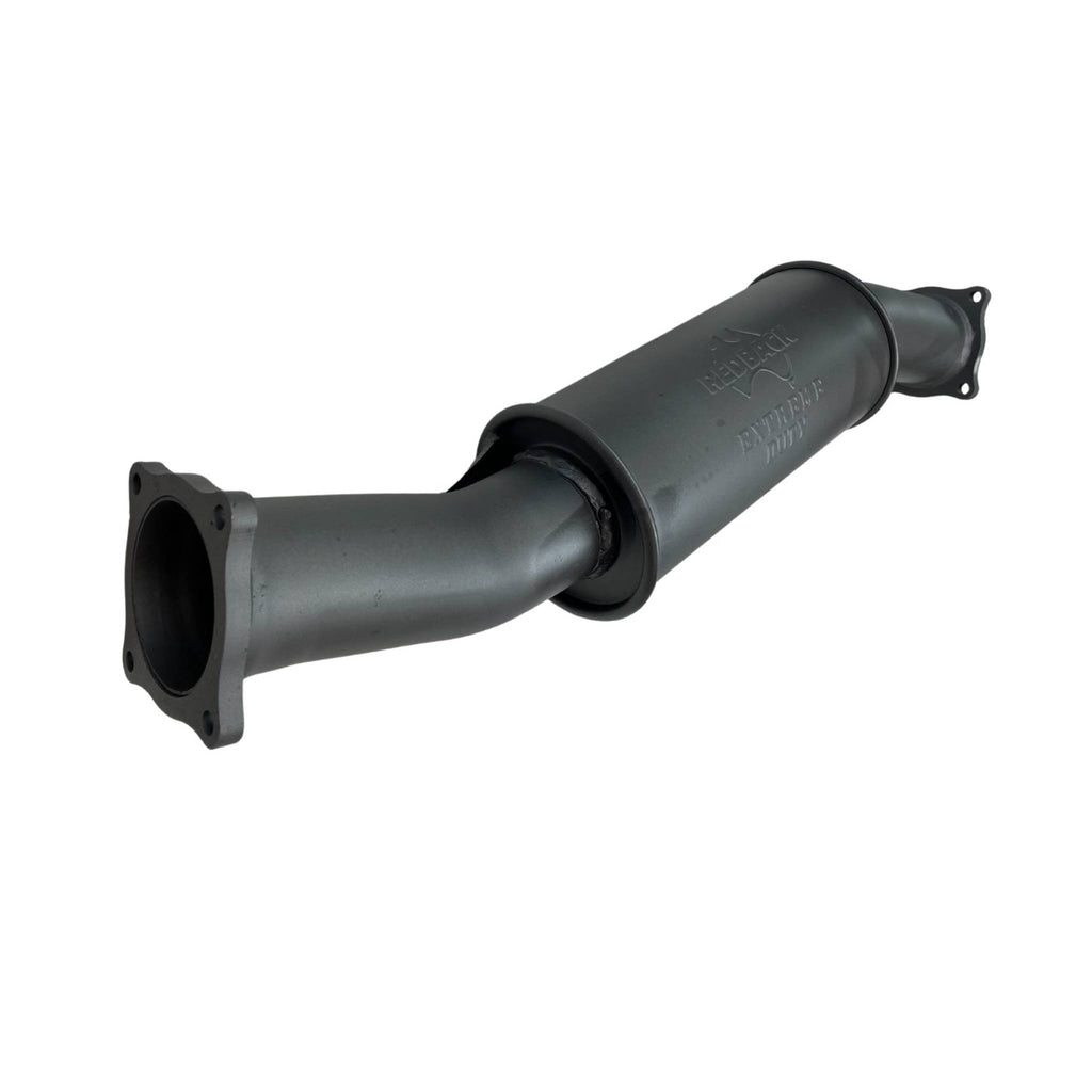 Redback Extreme Duty Straight Piped Resonator (Offset/Offset, 5” Round)