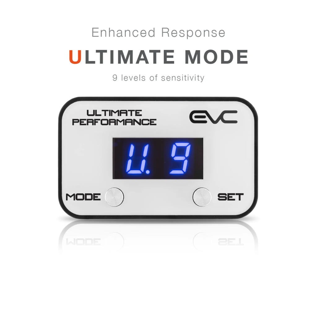 Ultimate 9 Throttle Controller and Black Sticker for Toyota Hilux N70 (03/2005 - 09/2015)