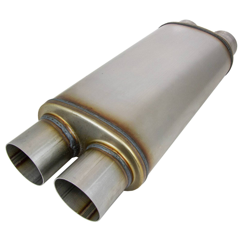 8X5 Oval X Pipe Muffler 203mm (8