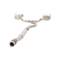 Xforce Exhaust for Subaru Levorg  2016 - 2020 Brushed 304 Stainless Steel 3