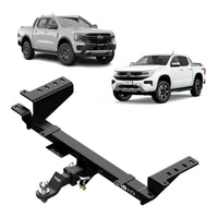 TAG Heavy Duty Towbar & Direct Fit Wiring for Next-Gen Ford Ranger (06/2022 - 12/2024), Volkswagen Amarok (12/2022 - on) - Styleside Utes