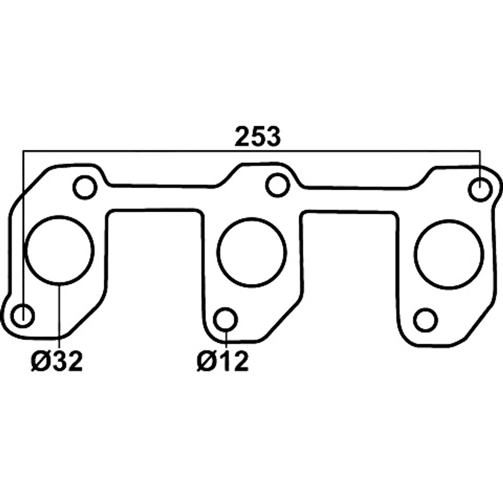 Redback Header Gasket for Toyota Landcruiser (01/1990 - 08/2007)