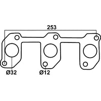 Redback Header Gasket for Toyota Landcruiser (01/1990 - 08/2007)