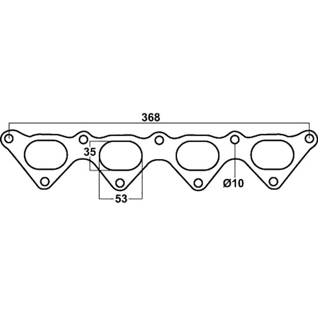 Redback Header Gasket for Mitsubishi Triton (01/2007 - 03/2015)