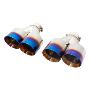 Xforce Blue Exhaust Tips for Subaru WRX/STI Sedan 2011 to 2023 Blue Tips