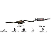 Redback Performance Exhaust System for Holden Calais (04/1995 - 08/1997), Commodore (04/1995 - 08/1997)