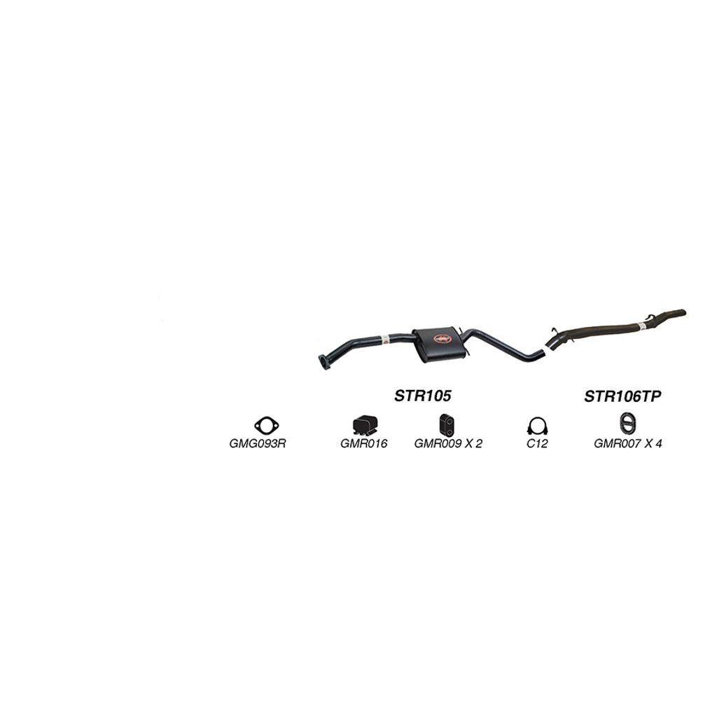 Redback Performance Exhaust System for Holden Calais (09/1991 - 09/1997), Commodore (09/1991 - 09/1997)