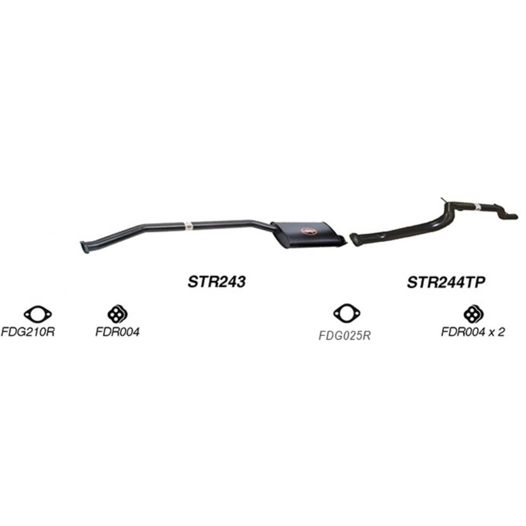 Redback Performance Exhaust System for Ford Falcon (07/1998 - 09/2002)