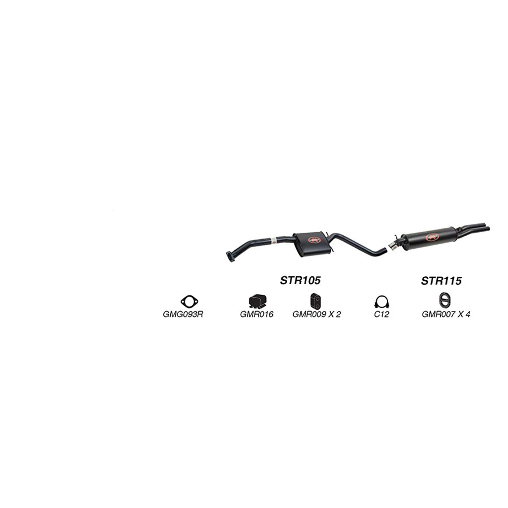 Redback Performance Exhaust System for Holden Statesman VQ - VR V6 & VS V8 IRS Sedan