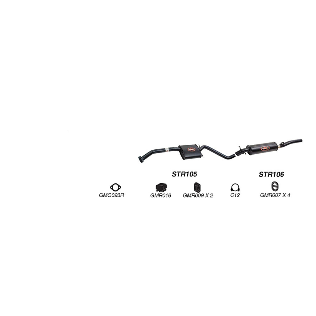 Redback Performance Exhaust System for Holden Commodore (09/1991 - 09/1997), Calais (09/1991 - 09/1997)