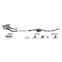 Redback Performance Exhaust System for Holden Commodore (08/1997 - 08/2004), Calais (08/1997 - 08/2004), HSV XU6 (08/1997 - 08/2004)