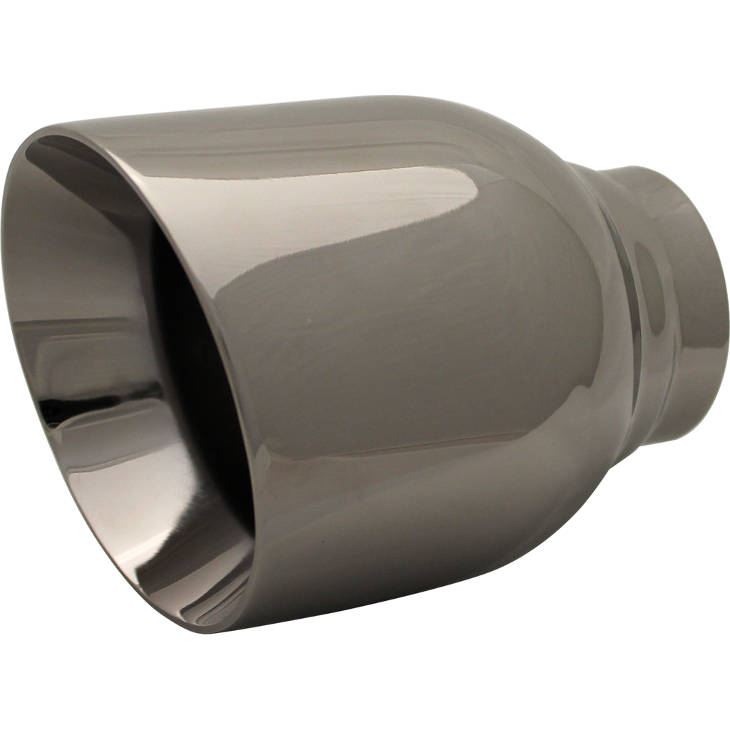 SS TIP AC DW 57 X 100 X 130 BLACK CHROME